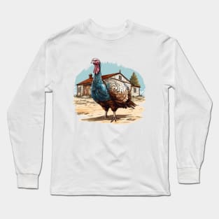 Farm Turkey Long Sleeve T-Shirt